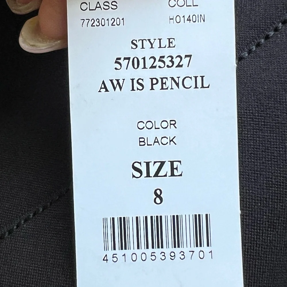 NWT White House Black Market Slimming Pencil Skirt size 8 - Picture 8 of 12
